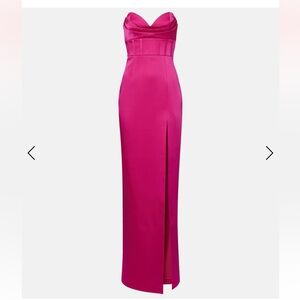 Rebecca Vallance Saskia Hot Pink Gown